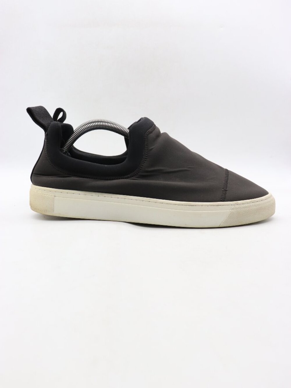 James Perse Los Angeles Men's Size 11 Black Gray Sneakers Slip On Casual Shoes